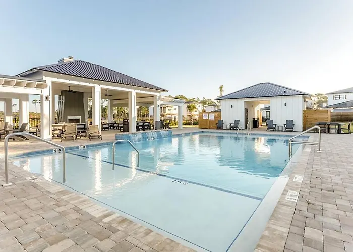 Villa Luxury Family On Bay W/ Pool 2 Miles To Beach *
